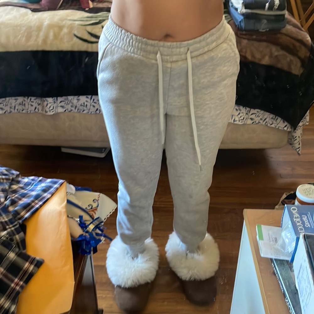 Fashion Nova Soft Grey Sweatpants